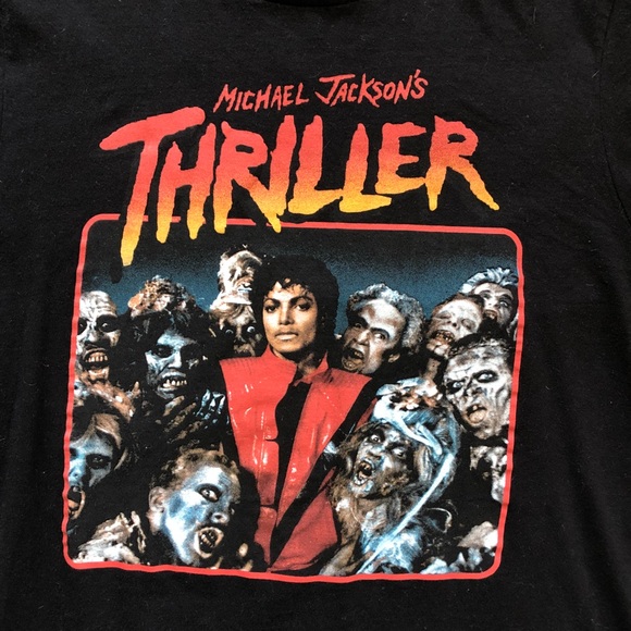 *sold* Michael Jackson thriller t-shirt - Picture 2 of 4
